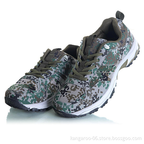 Injection Molded Oil Resistant Secure Safety Camouflage Shoes